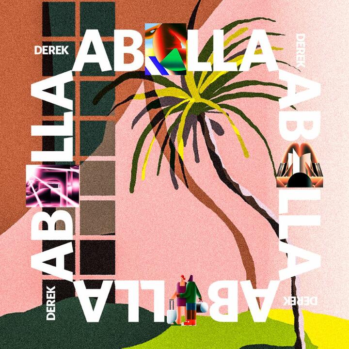Art poster for Miami-born illustrator Derek Abella