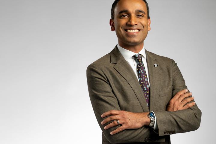 A headshot of Ranjan Goswami, Delta S.V.P. - Customer Experience Design