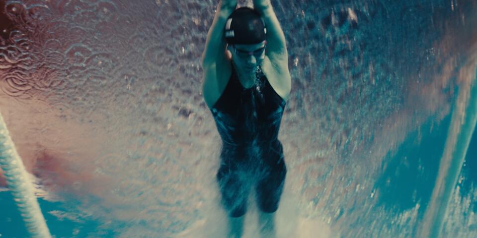 A still from the "Time" spot in Delta's campaigns for the Paris Games.